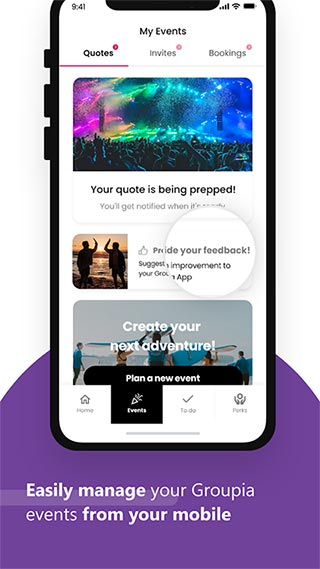 Group planning app